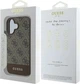 Etui Guess 4G Bottom Stripe do Apple iPhone 16 Plus Brown (GUHCP16MG4GLBR) - obraz 8