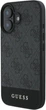 Etui Guess 4G Bottom Stripe do Apple iPhone 16 Plus Grey (GUHCP16MG4GLGR) - obraz 3