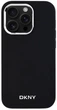 Etui DKNY Plain Logo MagSafe do Apple iPhone 14 Pro Black (3666339260095) - obraz 3