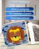 Фетровий бізібук JIA YU TOY Левеня-Монтессорі Липучки та сортер (C 75328) - изображение 2
