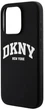 Etui DKNY Liquid Silicone White Printed Logo MagSafe do Apple iPhone 14 Pro Black (3666339266677) - obraz 5