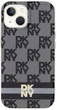 Etui DKNY IML Checkered Mono Pattern & Printed Stripes MagSafe do Apple iPhone 15 / 14 / 13 Black (3666339269319) - obraz 3
