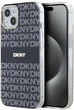 Etui DKNY IML Mono & Stripe MagSafe do Apple iPhone 15 / 14 / 13 Black (3666339268053) - obraz 1