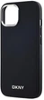 Etui DKNY Plain Logo MagSafe do Apple iPhone 14 Black (3666339260071) - obraz 5