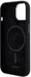 Etui DKNY Liquid Silicone Small Metal Logo MagSafe do Apple iPhone 14 / 15 / 13 Black (3666339265670) - obraz 6
