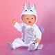 Одежда для куклы Baby Born Комбинезон Единорог для кукол 43 см 838266 - изображение 5