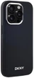 Etui DKNY Plain Logo MagSafe do Apple iPhone 14 Pro Max Black (3666339260101) - obraz 4
