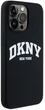 Etui DKNY Liquid Silicone White Printed Logo MagSafe do Apple iPhone 14 Pro Max Black (3666339266684) - obraz 4