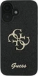 Панель Guess Fixed Glitter Big 4G для Apple iPhone 16 Plus Black (GUHCP16MHG4SGK) - зображення 2
