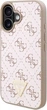 Панель Guess New 4G Triangle для Apple iPhone 16 Plus White (GUHCP16MPG4GPH) - зображення 3