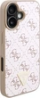 Панель Guess New 4G Triangle для Apple iPhone 16 Plus White (GUHCP16MPG4GPH) - зображення 4