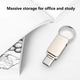 Флеш-накопитель USB 2 тб флешка мини-крут USB 3.1 / Type-C Seuno (GS936) - изображение 2