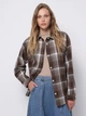 Рубашка женская Colin's CL1077174BRW S Brown (8684112951089) - изображение 1