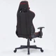 Игровое кресло GamePro GC575FB Black Red Fabric (GC575FB) - изображение 5