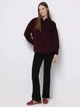 Рубашка хлопковая женская Colin's CL1077327BRD M-L Bordeaux (8684890000559) - изображение 3