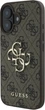 Etui Guess 4G Big Logo do Apple iPhone 16 Brown (GUHCP16S4GMGBR) - obraz 3
