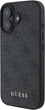 Etui Guess 4G Classic do Apple iPhone 16 Black (GUHCP16SG4GFGR) - obraz 3