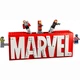 Конструктор Lego Marvel Логотип і мініфігурки MARVEL (76313) - изображение 2