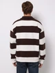Свитшот мужской Colin's CL1076266BWS L Brown striped (8684112958484) - изображение 2