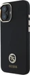 Панель Guess Silicone Logo Strass 4G для Apple iPhone 16 Black (GUHCP16SM4DGPK) - зображення 3