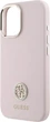 Панель Guess Silicone Logo Strass 4G для Apple iPhone 16 Light Pink (GUHCP16SM4DGPP) - зображення 6