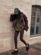 Женские трикотажные лосины Akta Casual , шоколад размер XS ( 1066_XS ) - изображение 3