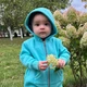 Ромпер детский с капюшоном голубой 74 см голубой KB38-BlakytnyBezVuh-24 Ladan - изображение 2