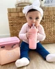 Бутылочка для кормления антиколиковая 2+ 260 мл Twistshake розовая (78255) - изображение 6