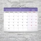Календарь-планер А3 настенный перекидной cиреневый 13 листов ENTERSTORE 42х29.7 см (art 250206) - изображение 3