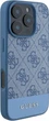 Панель Guess 4G Bottom Stripe для Apple iPhone 16 Pro Max Blue (GUHCP16XG4GLBL) - зображення 3