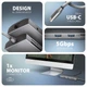 Хаб Axagon HMC-8HLSA USB-C 5Gbps 9in1 hub Grey - изображение 5
