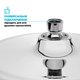 Лейка для верхнего душа DROP W-SPA8F-MULTI250 "Туман" + "Кислородный спрей" с 8 SPA потоками - изображение 7