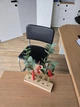 Подставка ваза для цветов со стекляными колбами ручной работы - изображение 6