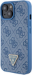 Etui Guess Crossbody 4G Metal Logo do Apple iPhone 13/14/15 Blue (3666339147082) - obraz 2