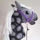 Недовуздок лавандовий для Hobby Horse - аксесуари для хобіхорса коня на палиці хоббі хорс - изображение 5