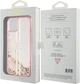 Панель Guess Liquid Glitter Gold Stripes для Apple iPhone 15 Plus/14 Plus Pink (GUHCP15MLFCSEGP) - зображення 8
