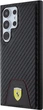 Etui Ferrari Carbon Stitched Bottom do Samsung Galaxy S24 Ultra Black (FEHCS24LN3PUK) - obraz 2