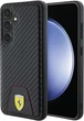 Etui Ferrari Carbon Stitched Bottom do Samsung Galaxy S24 Black (FEHCS24SN3PUK) - obraz 1