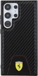 Etui Ferrari Carbon Stitched Bottom do Samsung Galaxy S24 Ultra Black (FEHCS24LN3PUK) - obraz 3