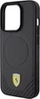 Etui Ferrari Carbon Metal Logo MagSafe do Apple iPhone 15 Pro Black (FEHMP15LPTEK) - obraz 6
