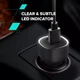 Автомобильное зарядное устройство для Canyon OnDrive 85 PD 85W USB-A+USB-C Black (CNE-CCABR8AC) - изображение 9