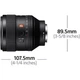 Стандартный объектив Sony 85mm f/1.4 GM NEX FF (SEL85F14GM.SYX) - изображение 6