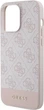 Etui Guess 4G Stripe Collection do Apple iPhone 14 Pro Pink (GUHCP14LG4GLPI) - obraz 6
