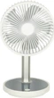 Настільний вентилятор KIK KX3691 бездротовий 30 см Білий (5903039751880) - зображення 1