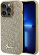 Etui Guess Disco Metal Script do Apple iPhone 14 Pro Gold (GUHCP14LPMSDGSD) - obraz 1