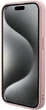 Etui Guess Saffiano Iridescent Script do Apple iPhone 14 Pro Pink (GUHCP14LPSAIRSP) - obraz 5