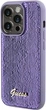 Etui Guess Sequin Script Metal do Apple iPhone 14 Pro Purple (GUHCP14LPSFDGSU) - obraz 2