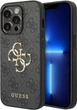 Etui Guess 4G Big Metal Logo do Apple iPhone 15 Pro Grey (GUHCP15L4GMGGR) - obraz 1