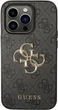 Etui Guess 4G Big Metal Logo do Apple iPhone 15 Pro Grey (GUHCP15L4GMGGR) - obraz 3