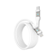USB YOKI CYBER YK-CY23 Type-C to Lightning 30W 1.2m Белый - изображение 5